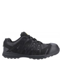 Amblers FS40C Black Safety Trainers